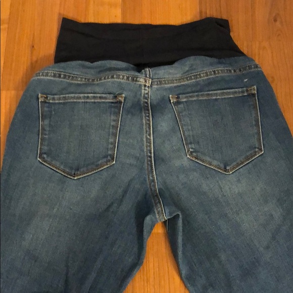 Old Navy Full Panel Maternity Jeans Size 8 Short - Picture 4 of 5